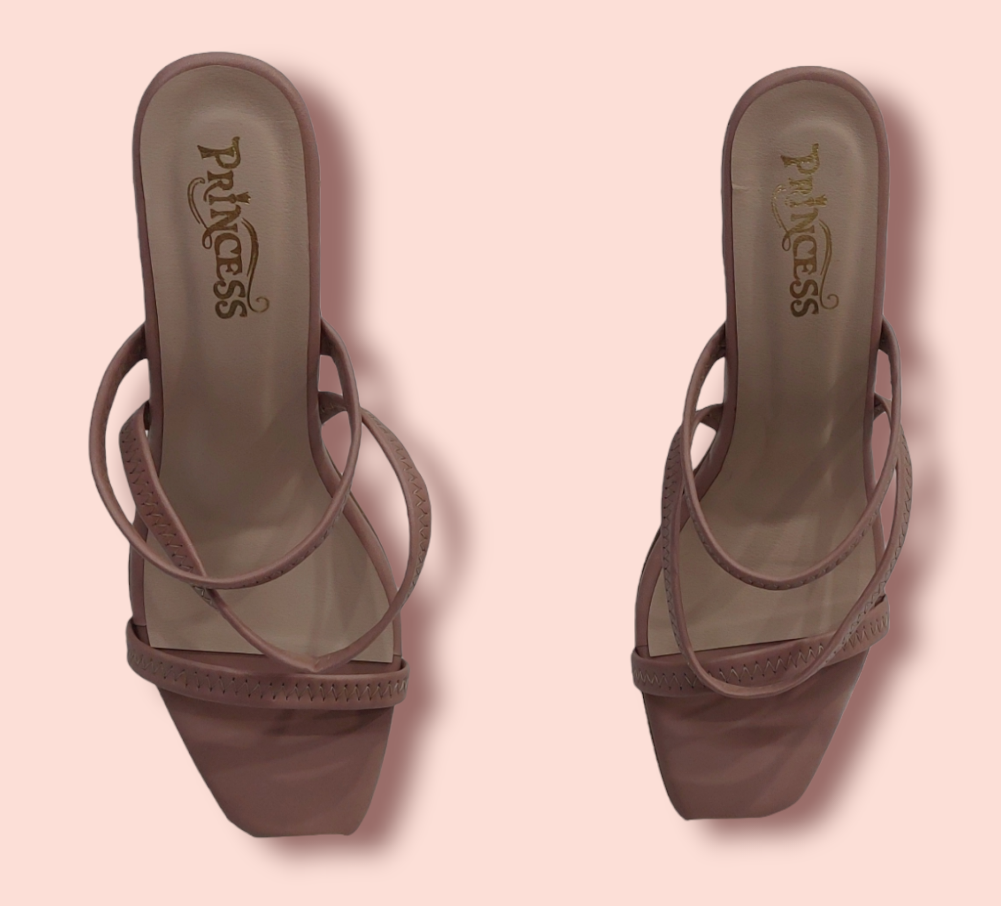 Women Casual Designer Heel Slip On Sendal