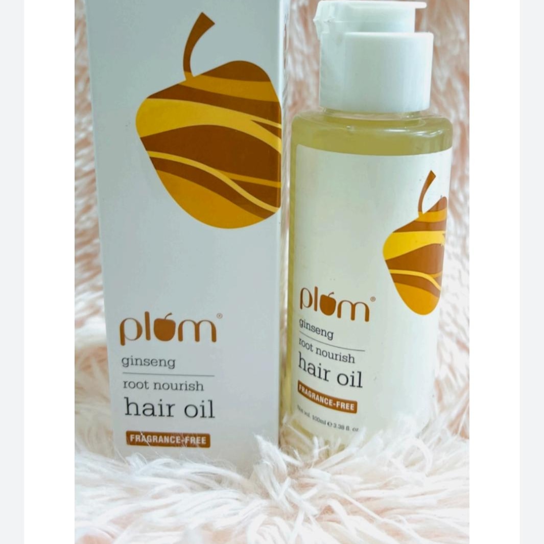 PLUM GINSENG ROOT NOURISH HAIR OIL