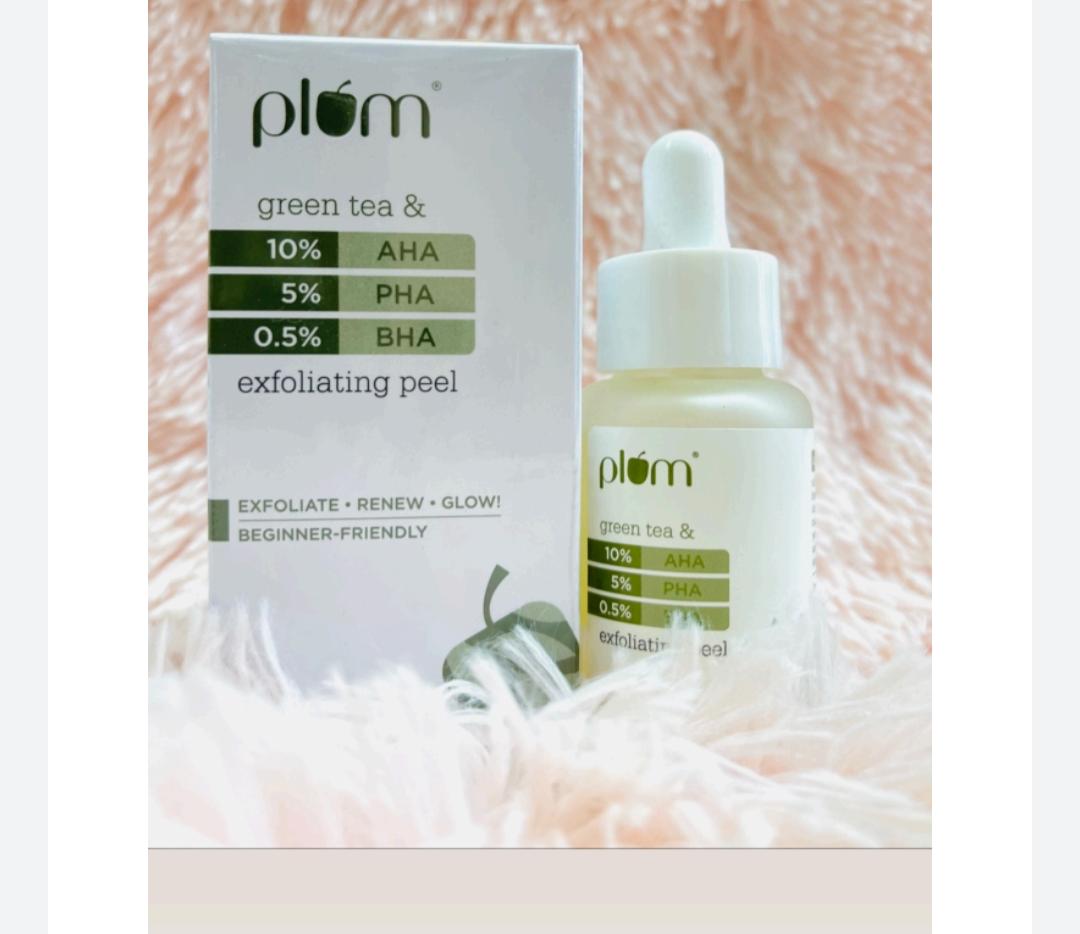 PLUM GREEN TEA & EXFOLIATING PEEL