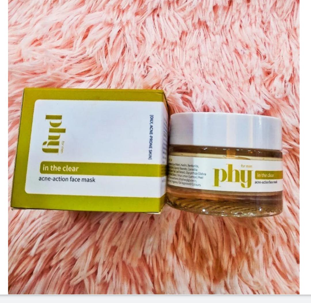PHY ACNE ACT IIN FACE MASK FOR MEN