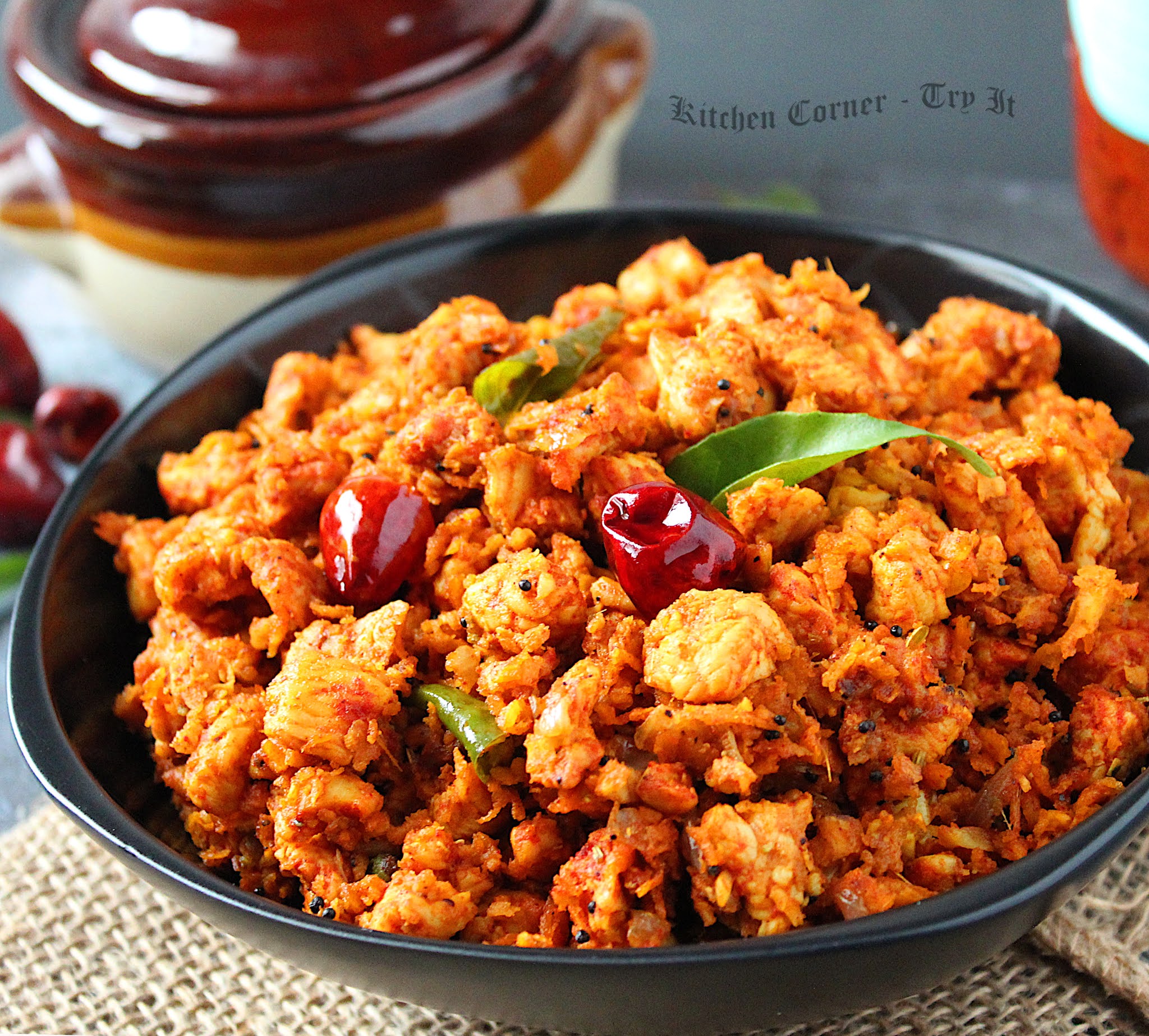Chicken thoran 