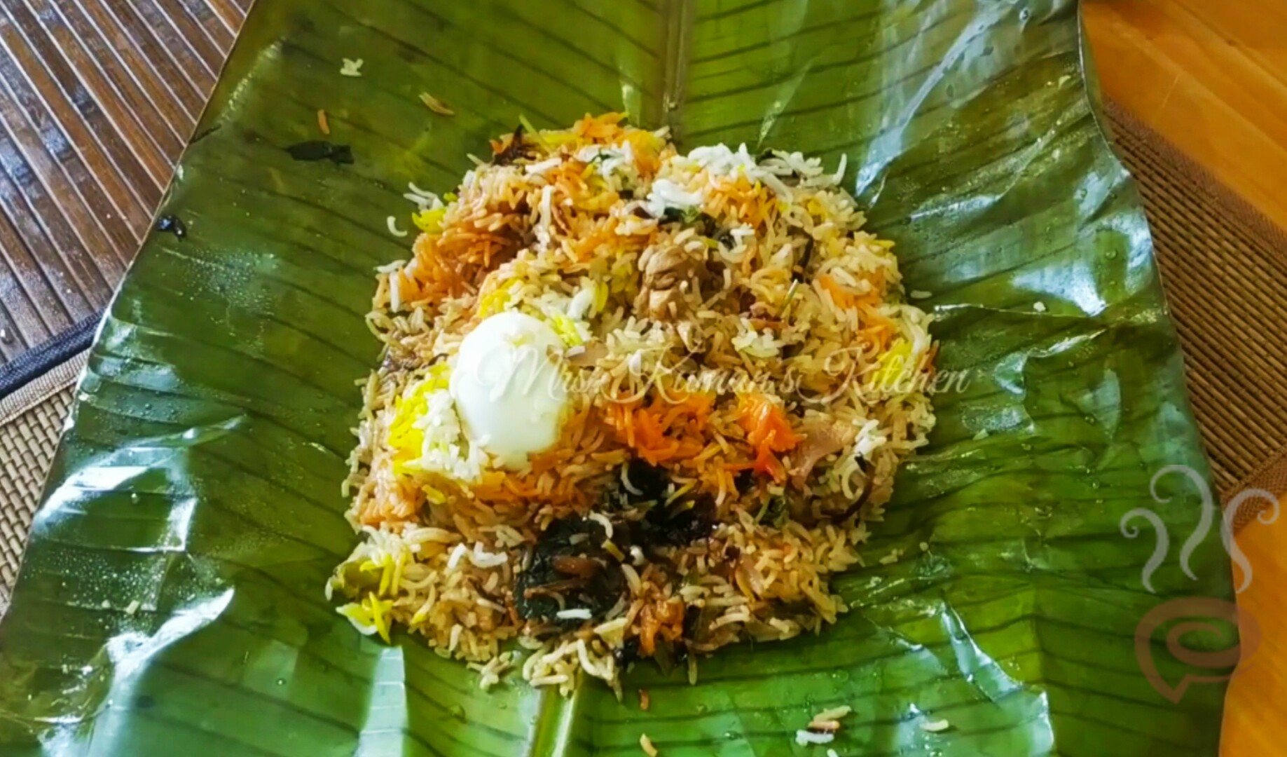 Pothi chicken biriyani