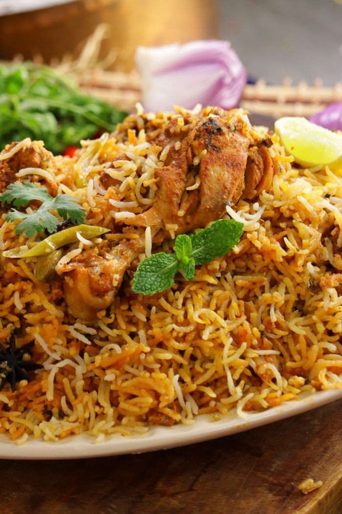 Chicken biriyani