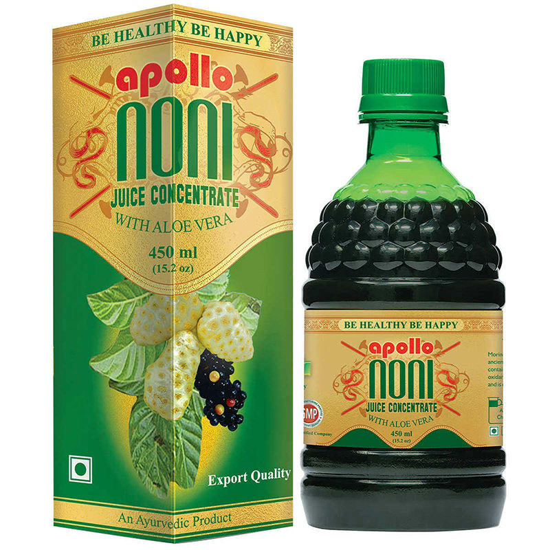 APOLLO NONI NATURAL & ORGANIC JUICE CONCENTRATE (450ML)