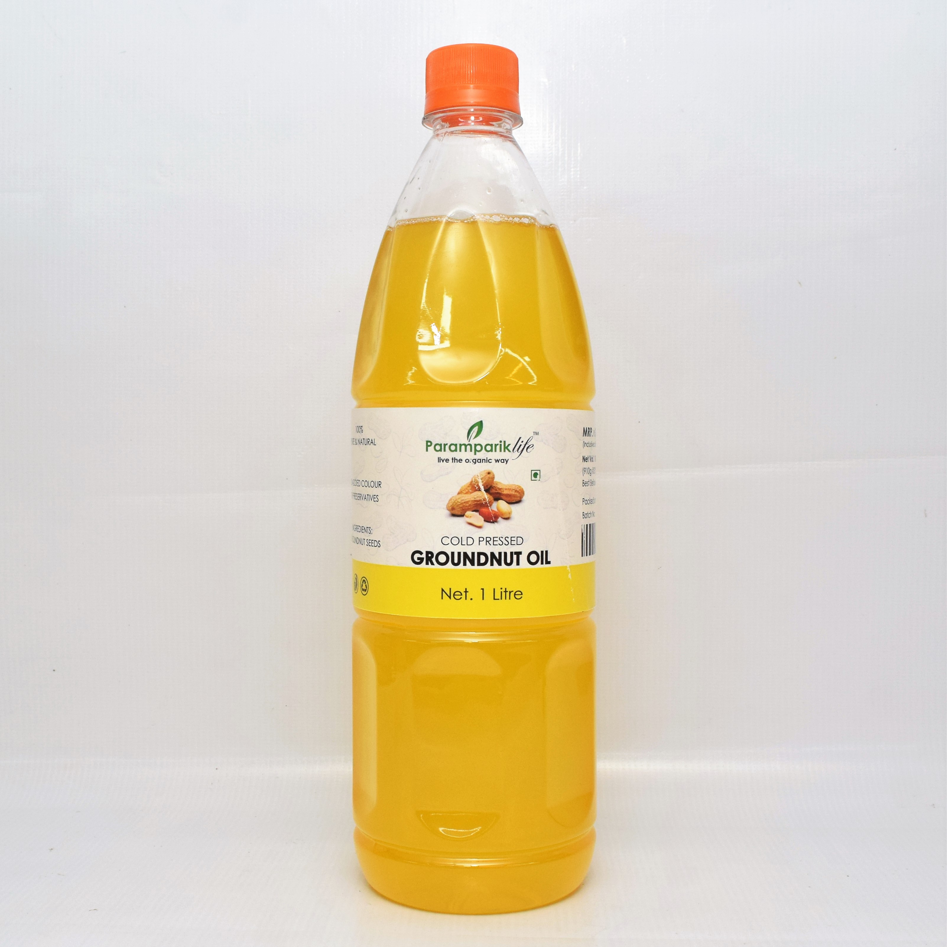 Cold Pressed Groundnut Oil - 1L