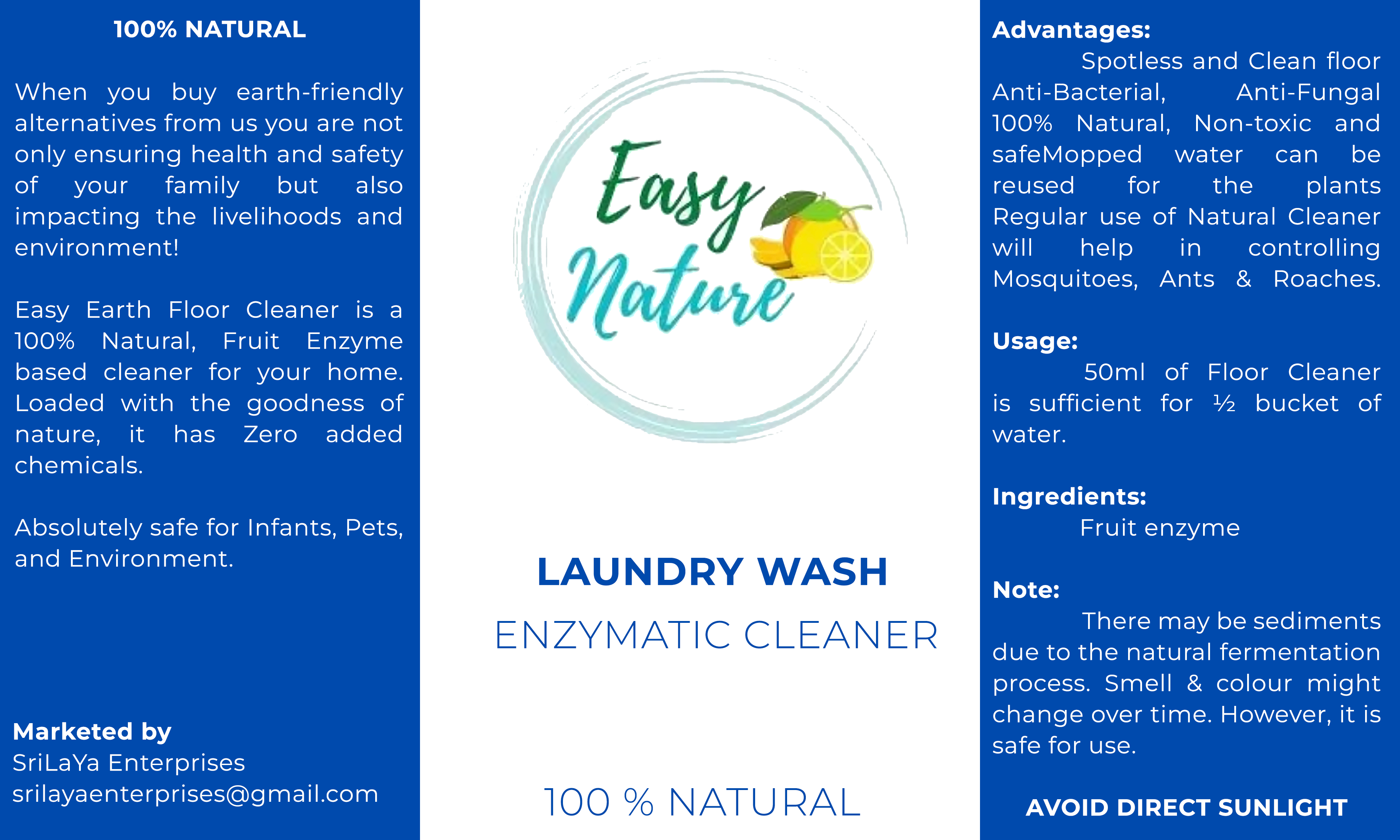 Laundry Wash liquid