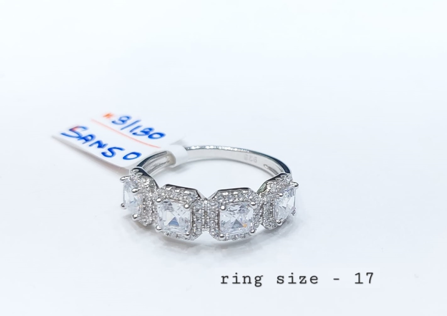 Ladies Silver Bella Ring