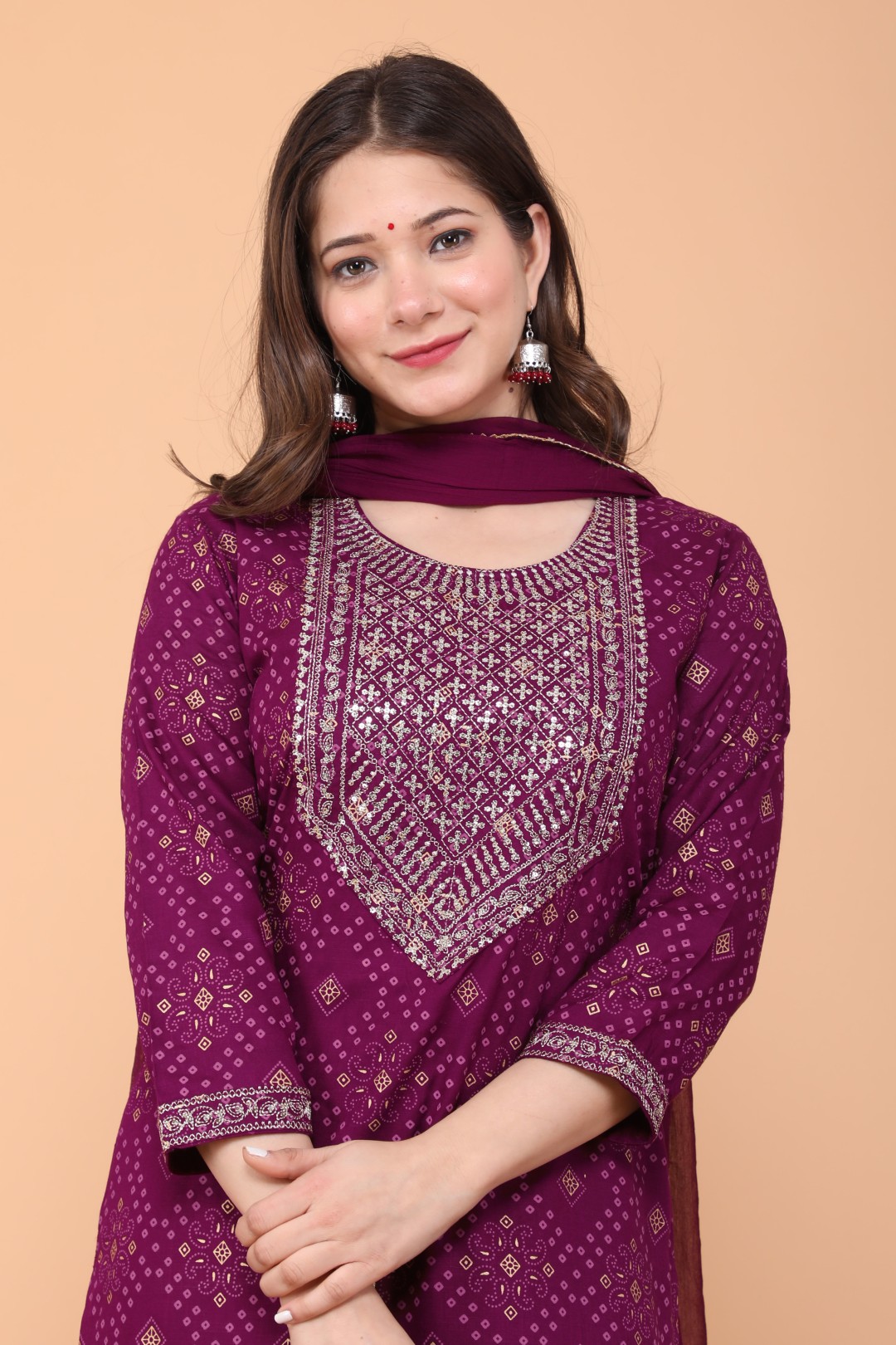 Women's Rayon Kurta Set 