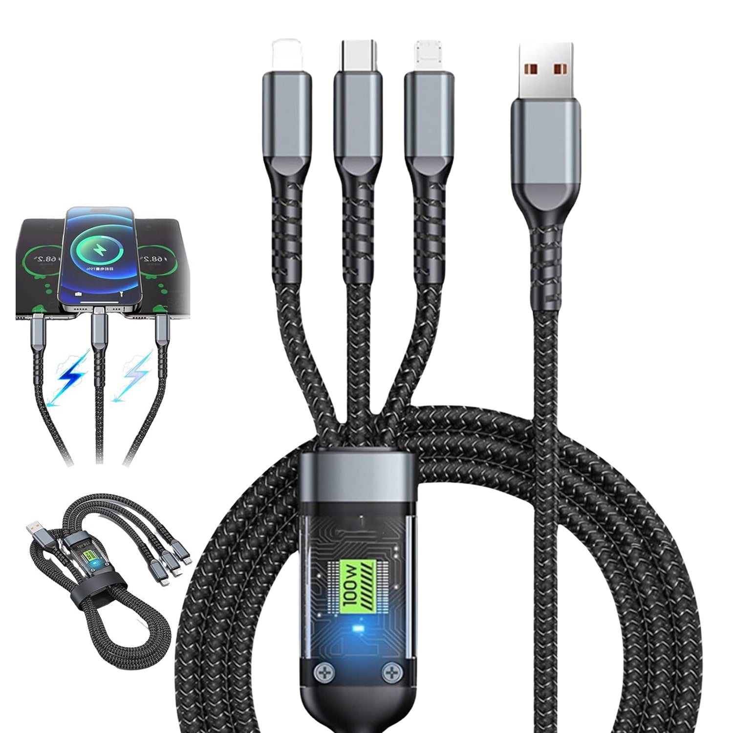 3 in 1 Charging cable