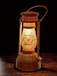 Bamboo Wave Lantern