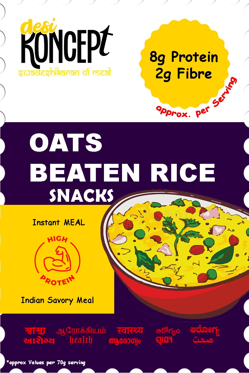 OATS BEATEN RICE SNACKS