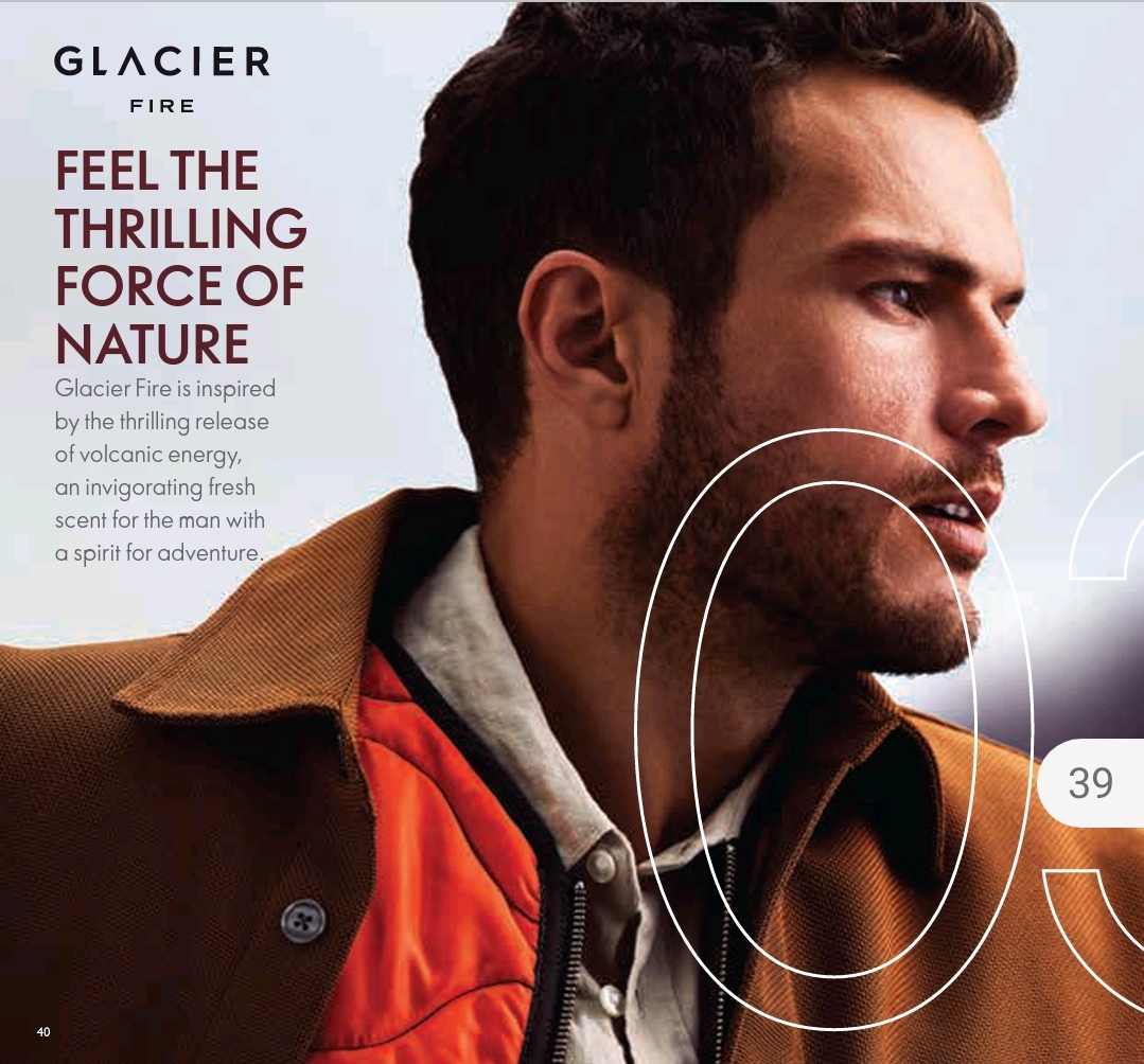 Glacier Fire Eau de Toilette - For Men
