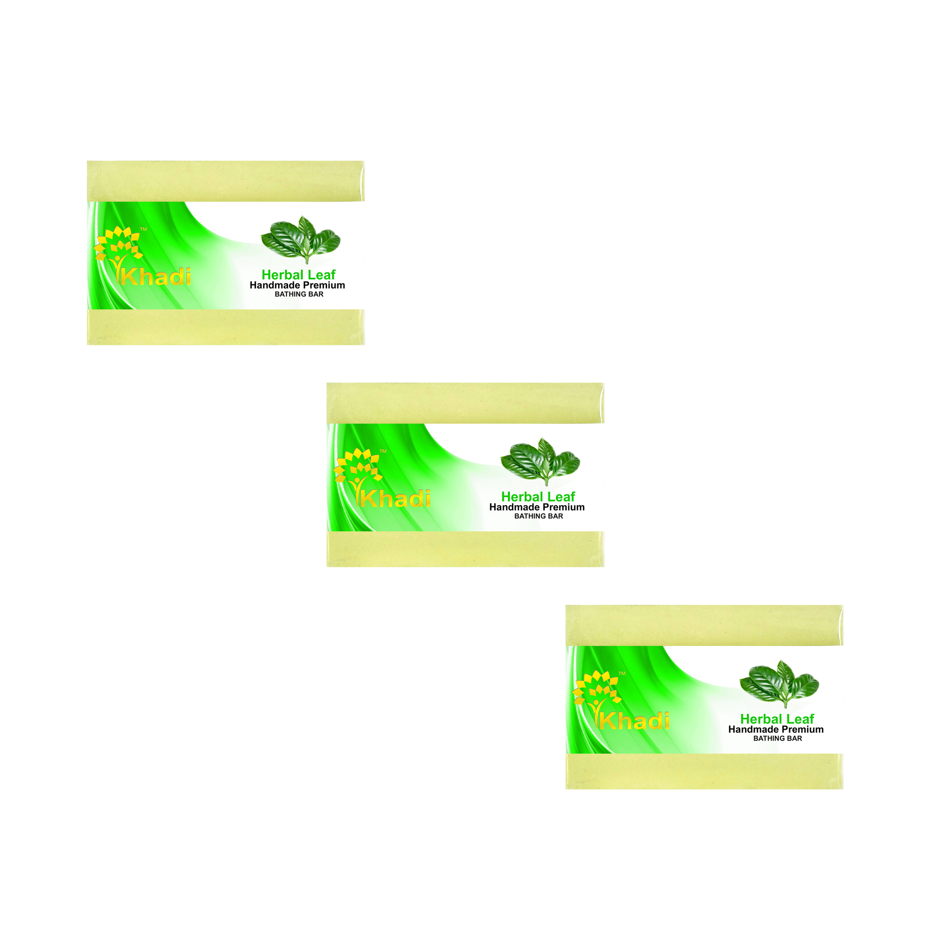 Khadi Herbal Leaf Bathing Soap 375g