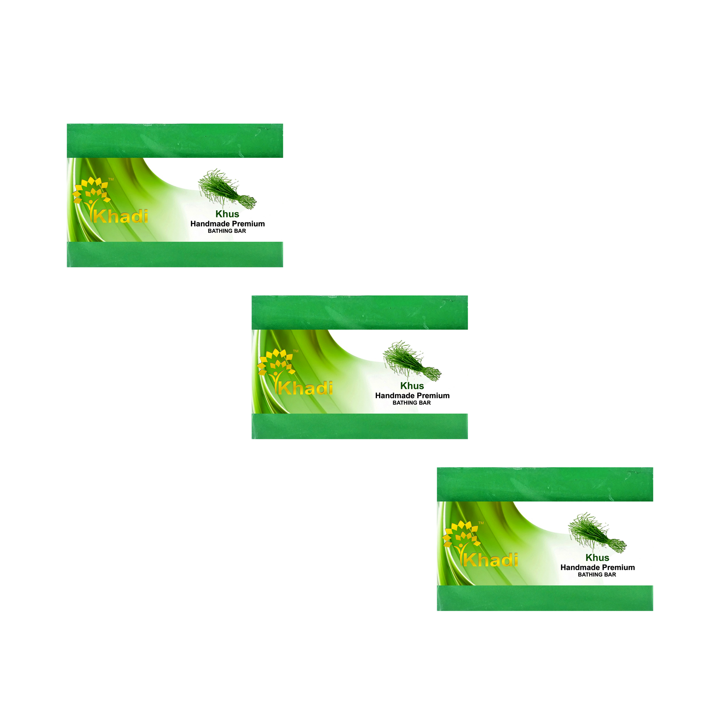 Khadi Khus Bathing Soap 375g