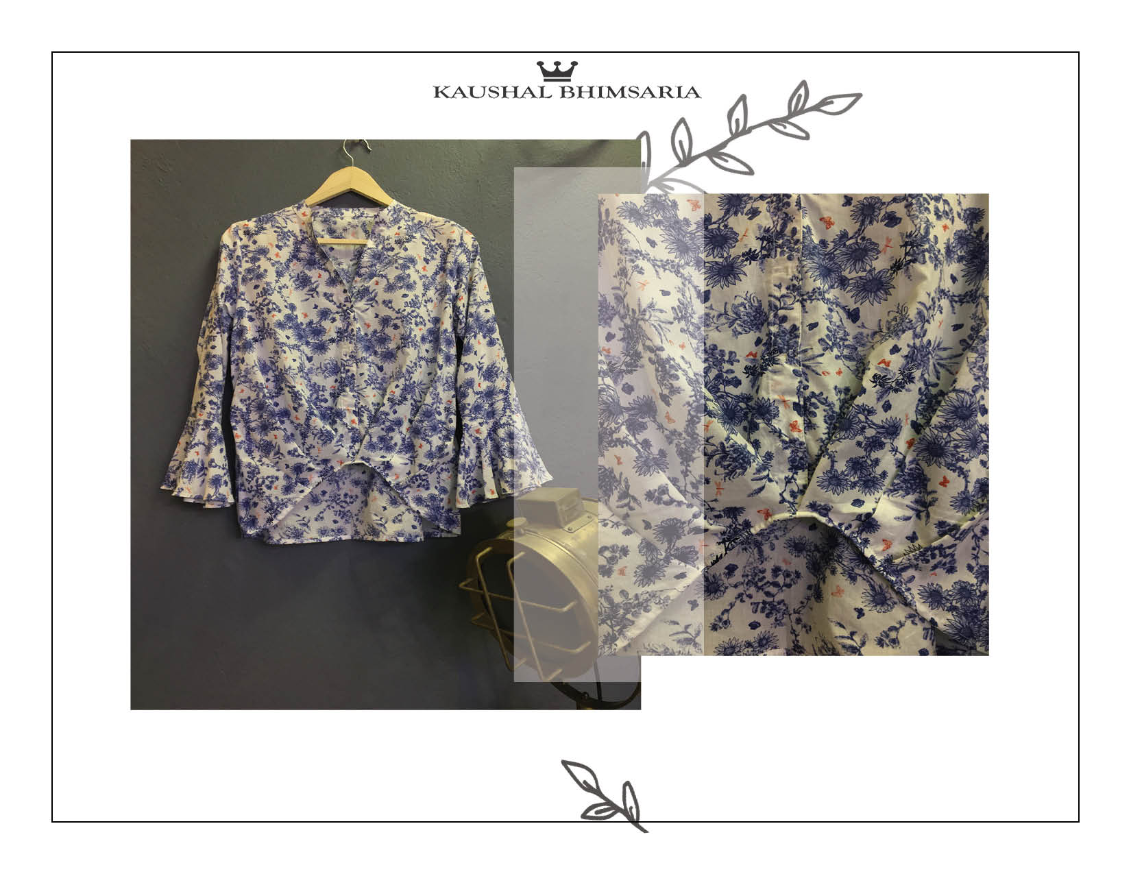 Floral printed top