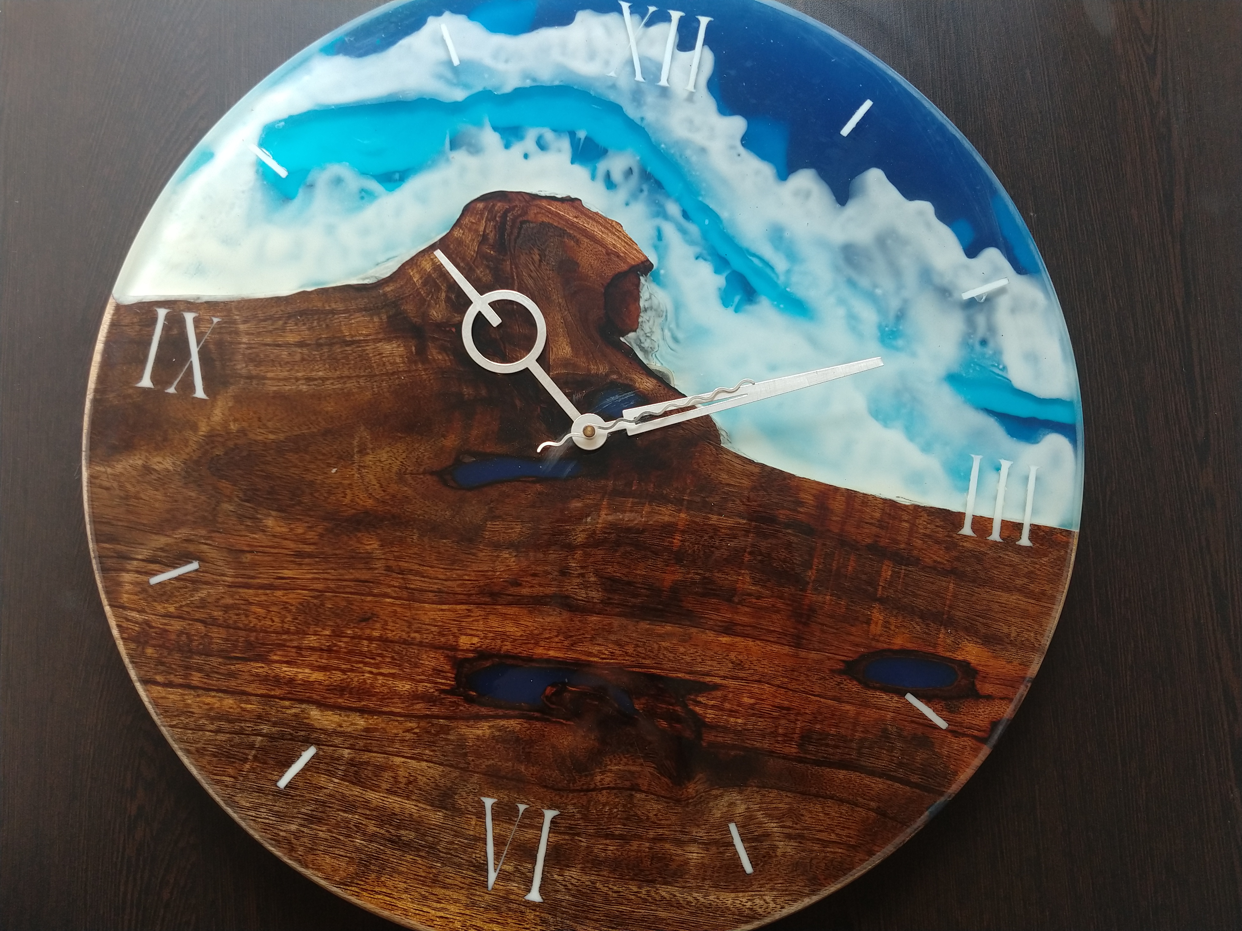 Beach Wall Clock 16 Inch