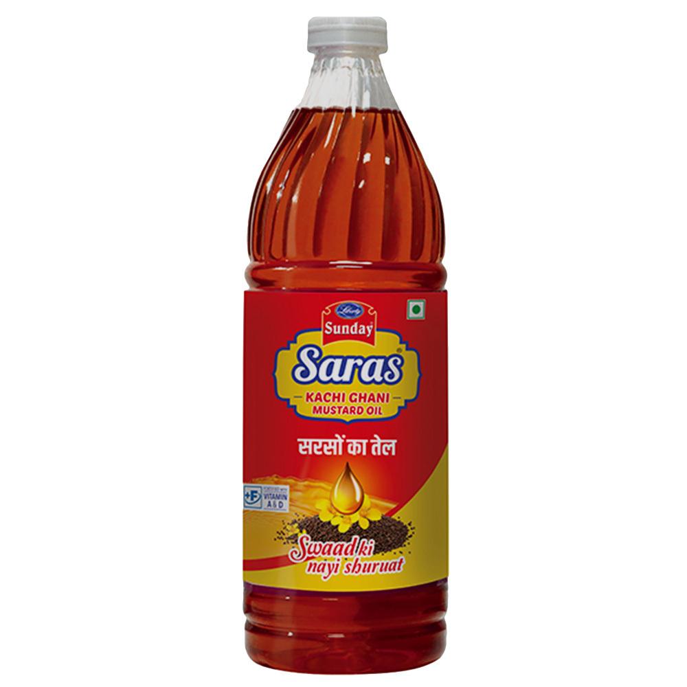 SUNDAY SARAS KACHI GHANI 1LTR (PACK OF 6)