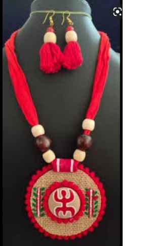 Necklace Set-Jute