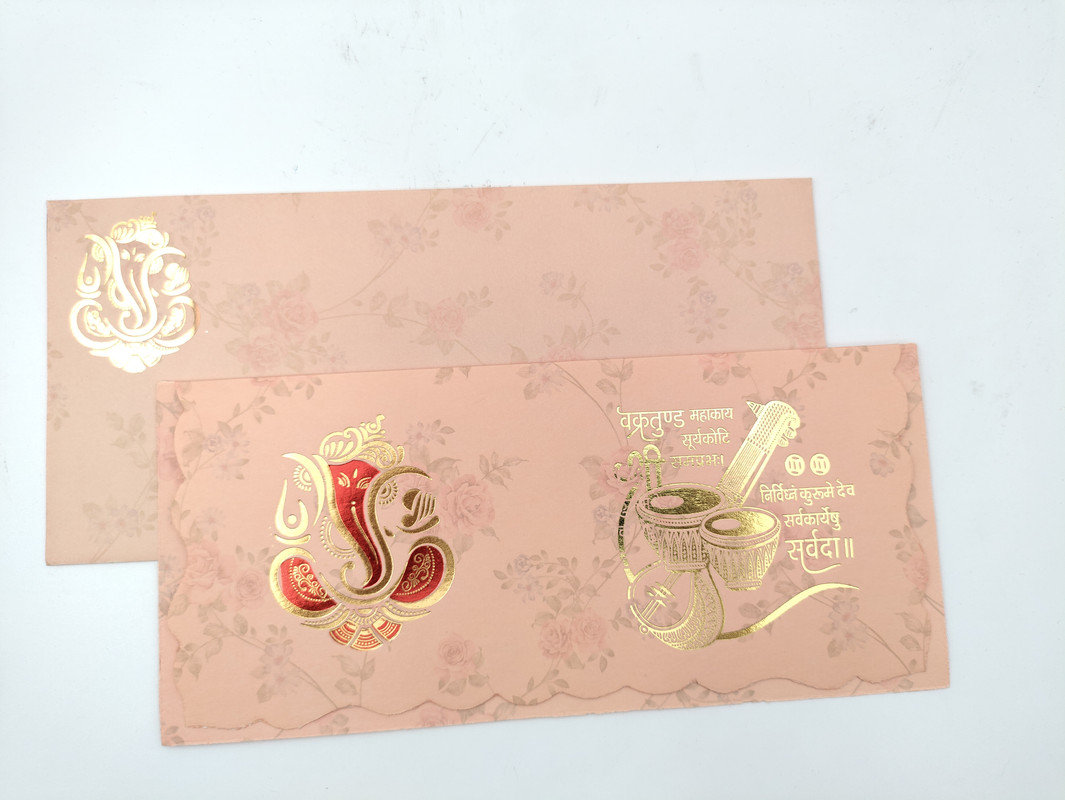 Designer Premium Customized Wedding Invitation Cards - SCH-064