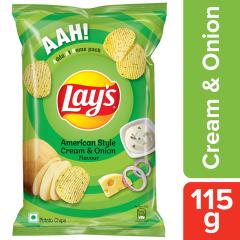 Lay`s American Style Cream & Onion Potato Chips 115 g