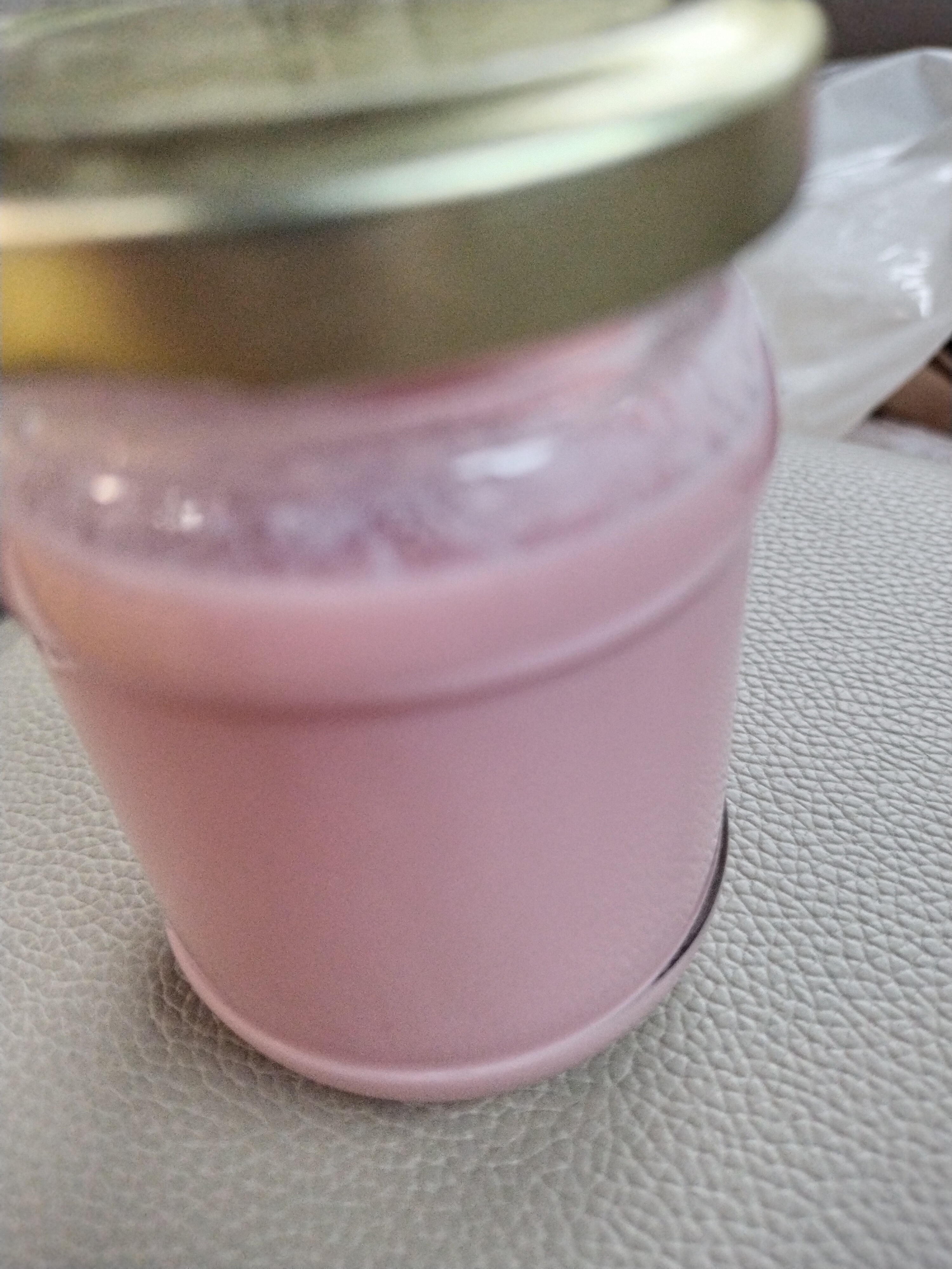 Strawberry milk jam