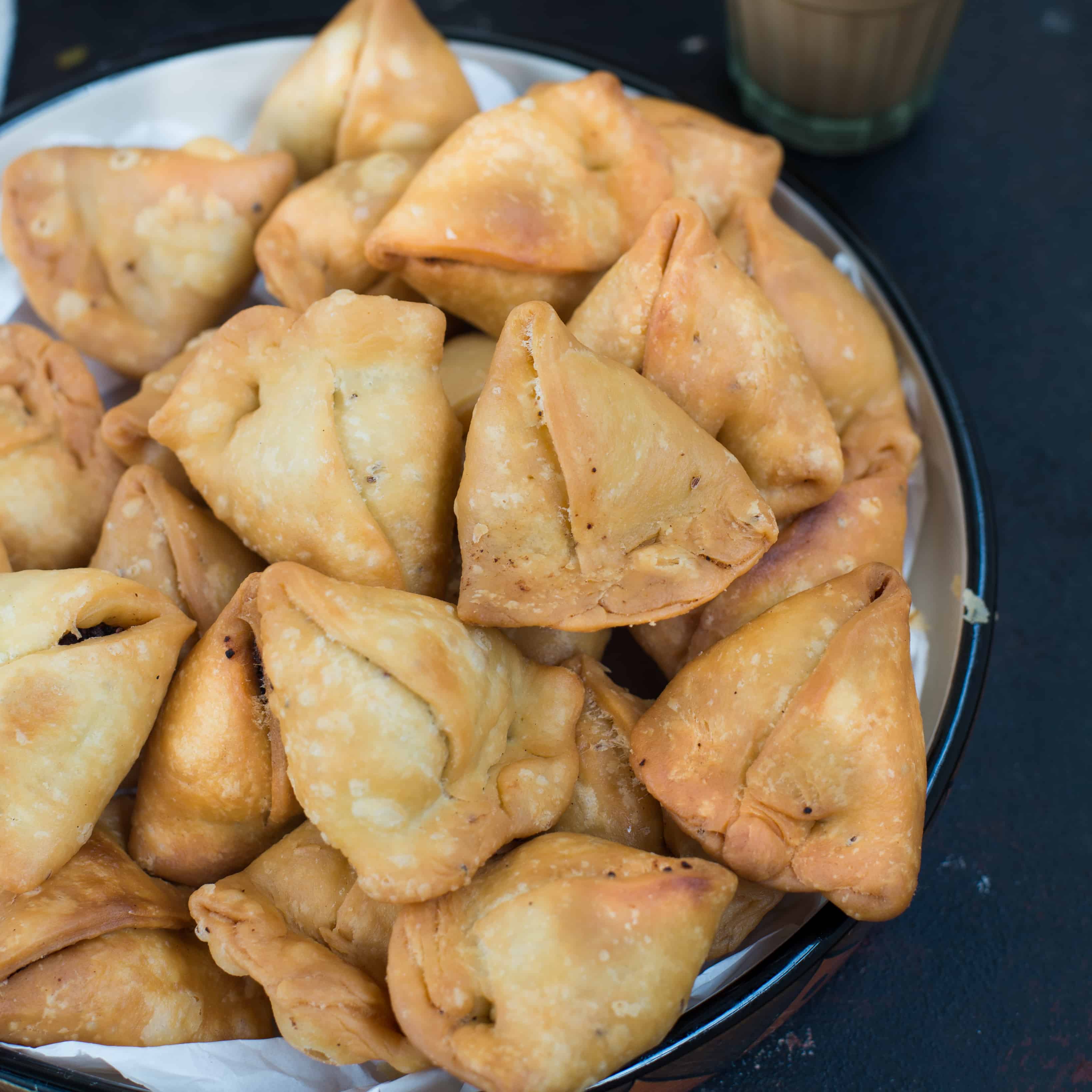 Mini masala samosa