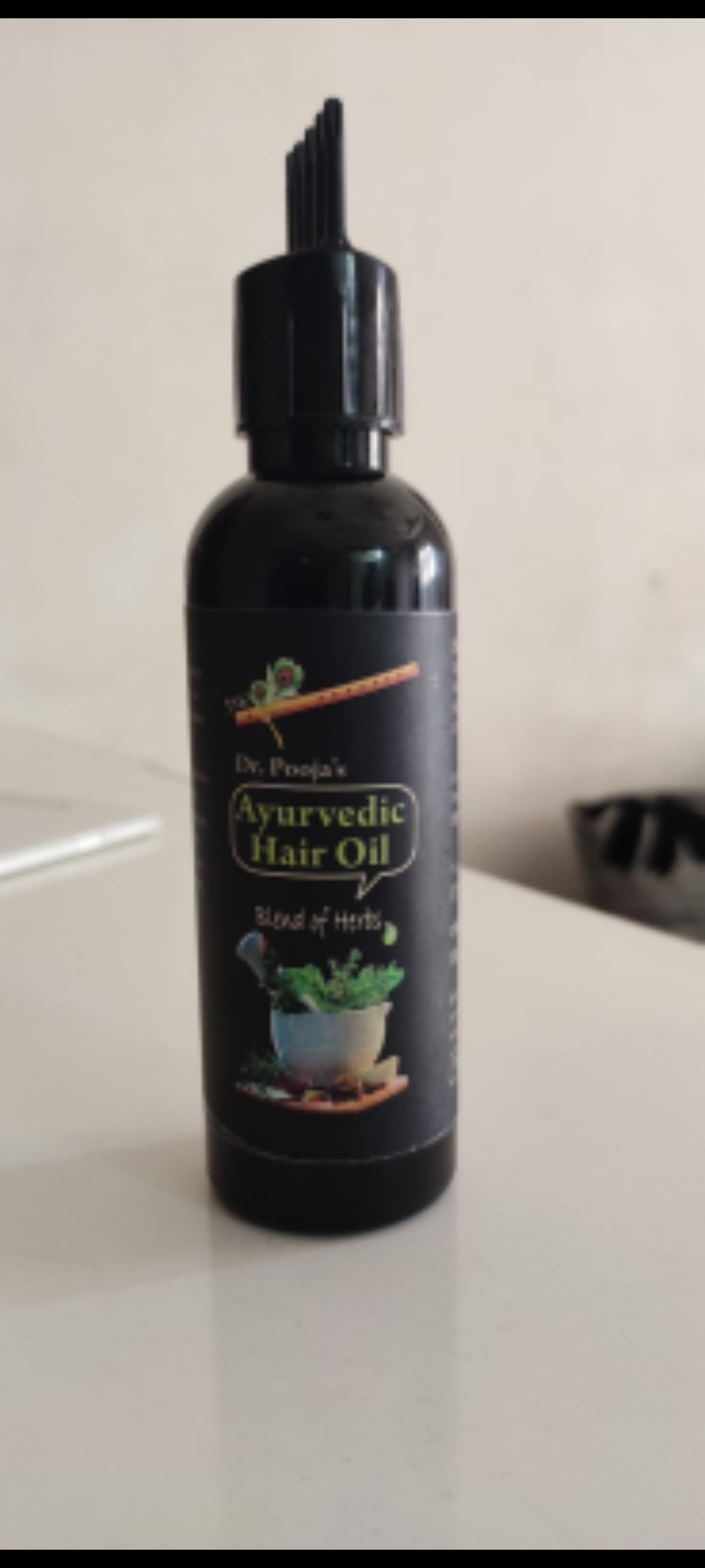 Dr Pooja's Ayurvedic hair oil