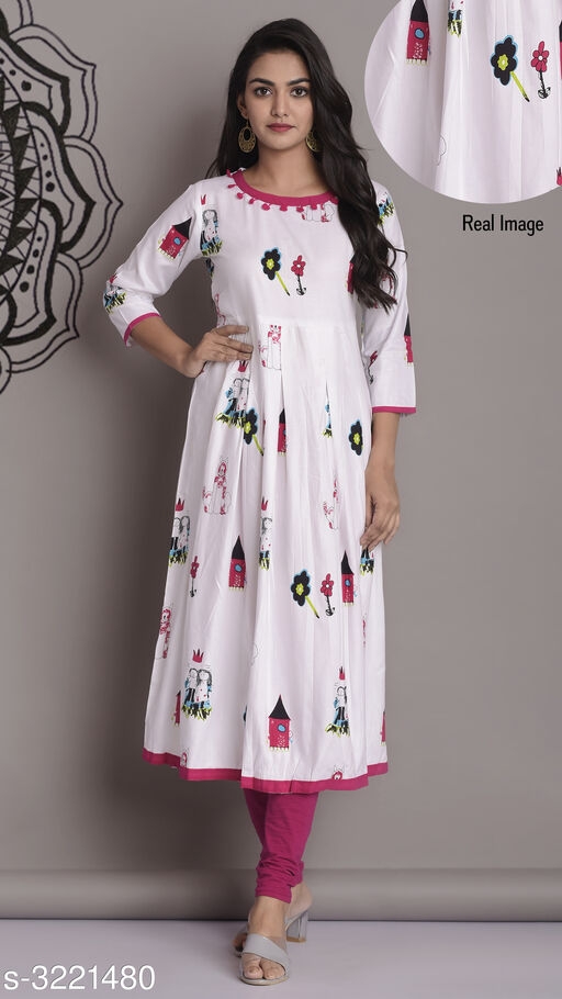  Vyomini Couturier Rayon Kurtis 