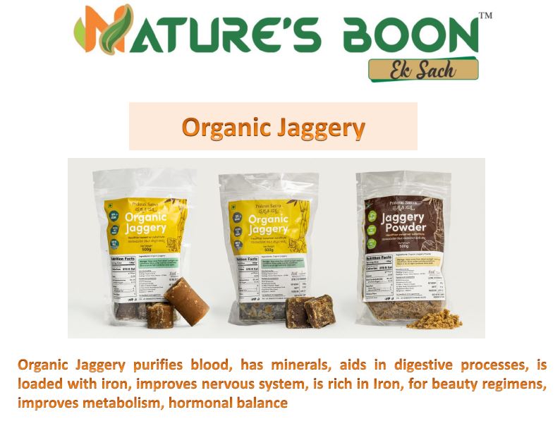 Organic Jaggery Cylinder Blocks (500 gms)