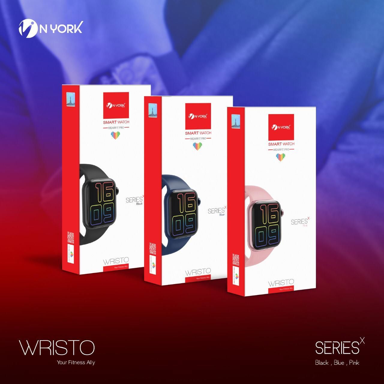 NYORK WRISTO SMART WATCH