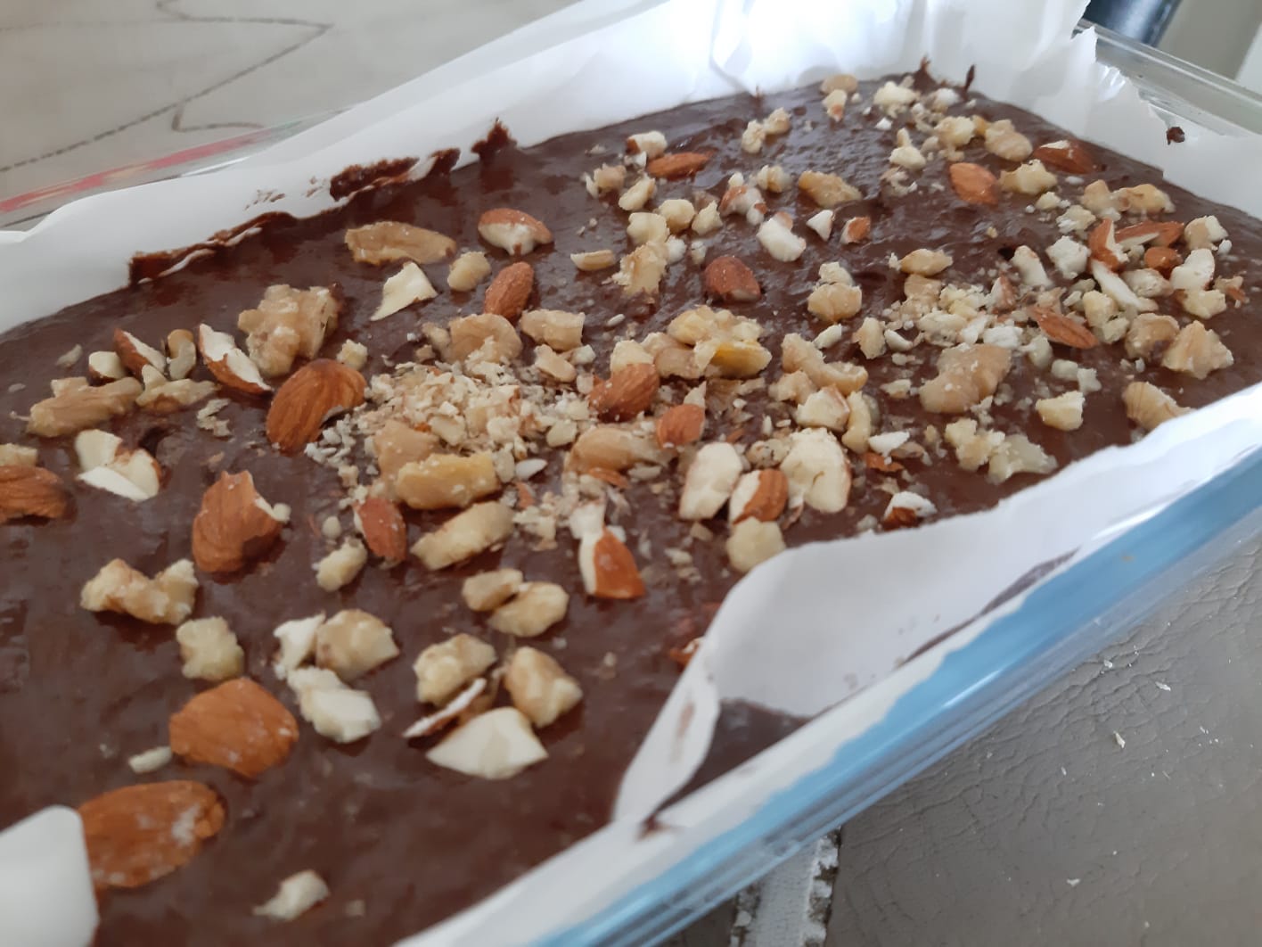 Dryfruits loaded Brownies
