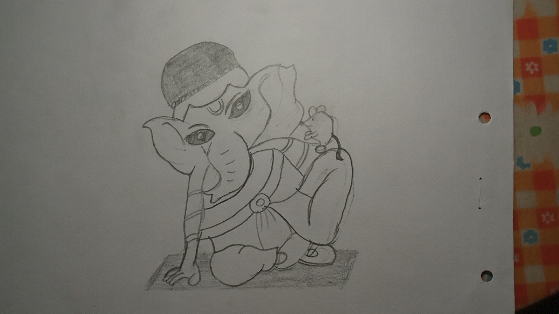 Ganesh ji Sketch 