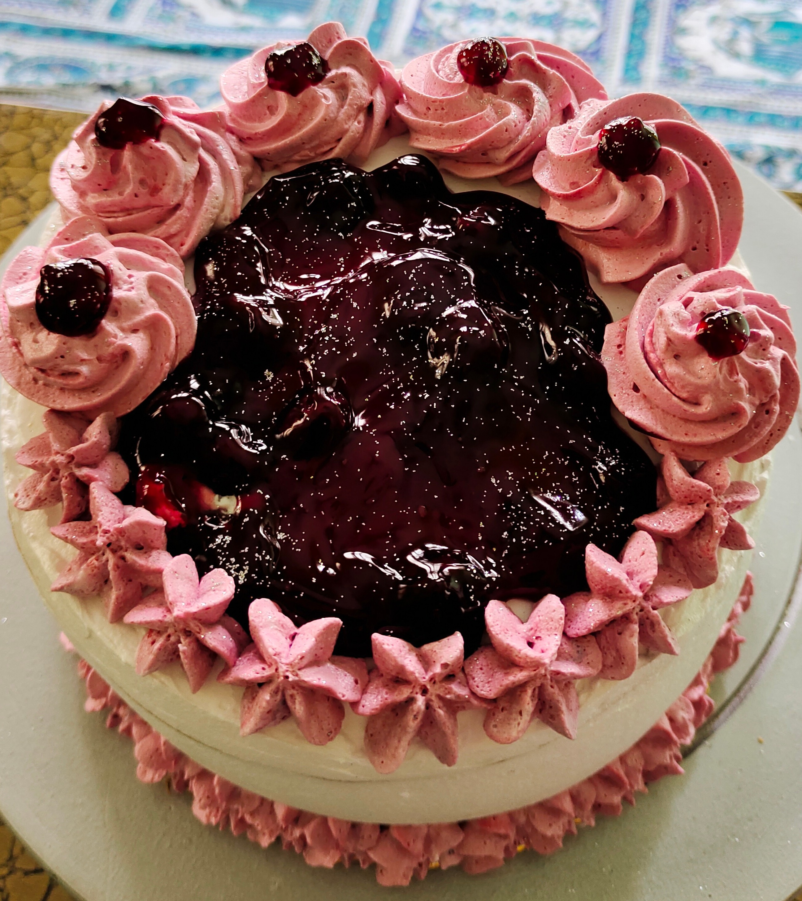 Blueberry cake