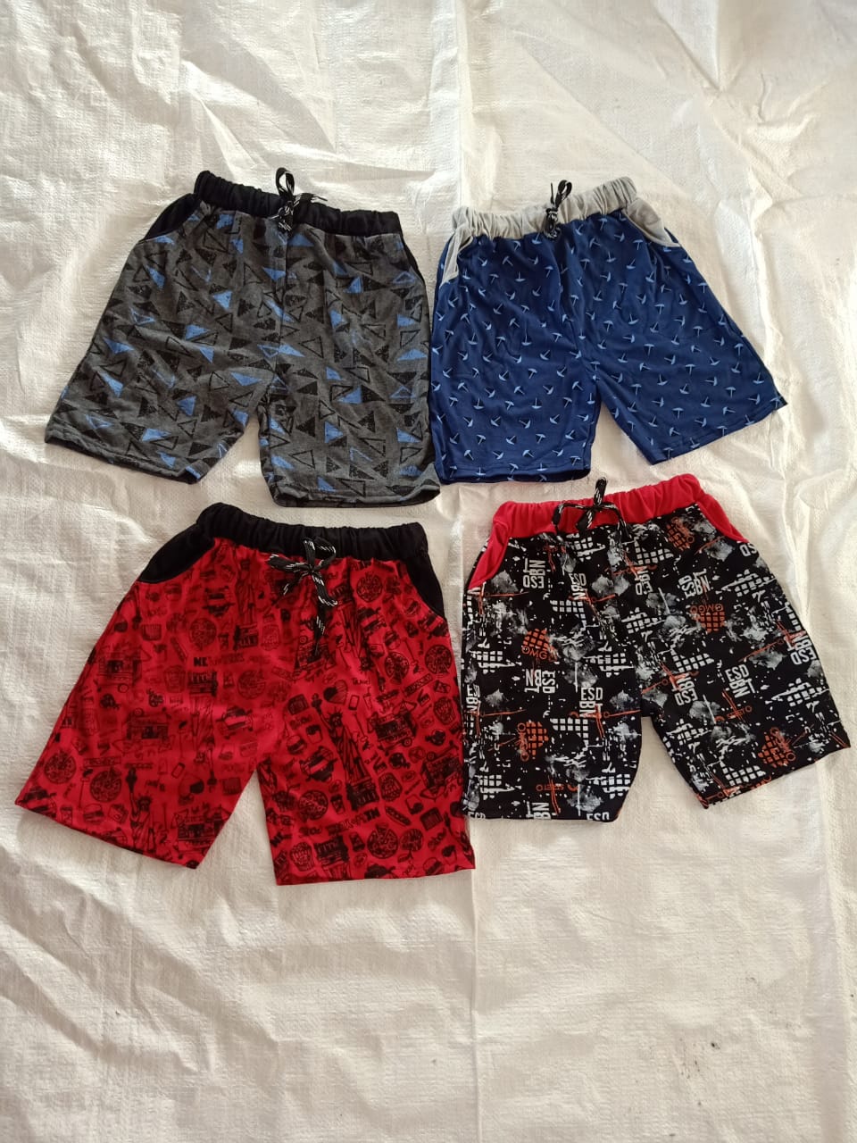 boys printed shorts