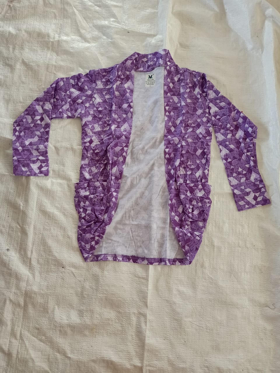 womens printed shrug