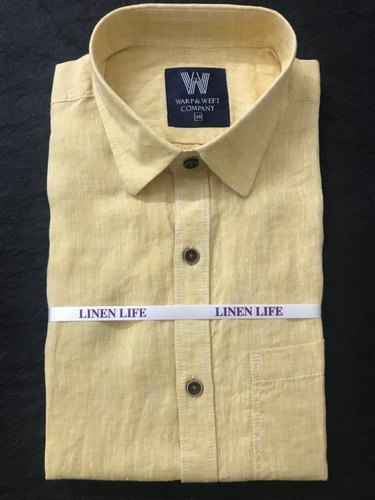 Linen - IVORY - M - Half Sleeve