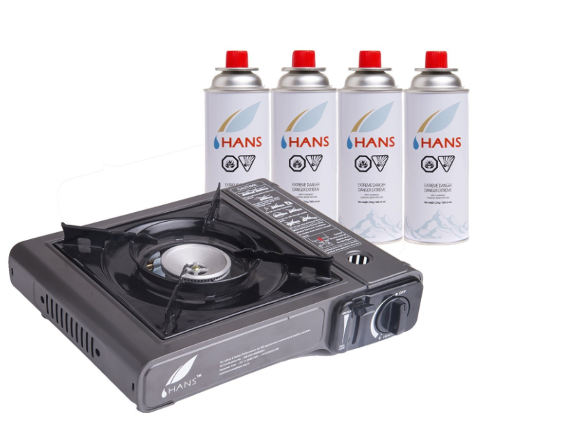 Hans 4 Can and Hans Stove