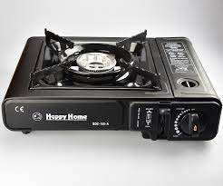 Happy Home Stove and 4 Butane cans