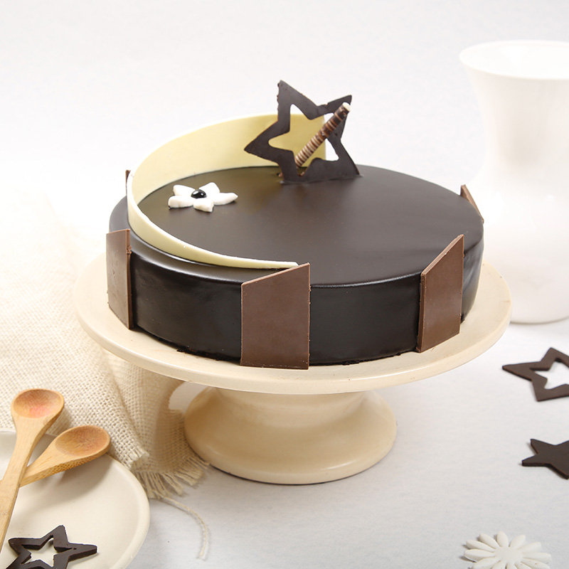 Chocoholic chocolate cake.
