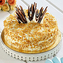 Savory butterscotch cake.
