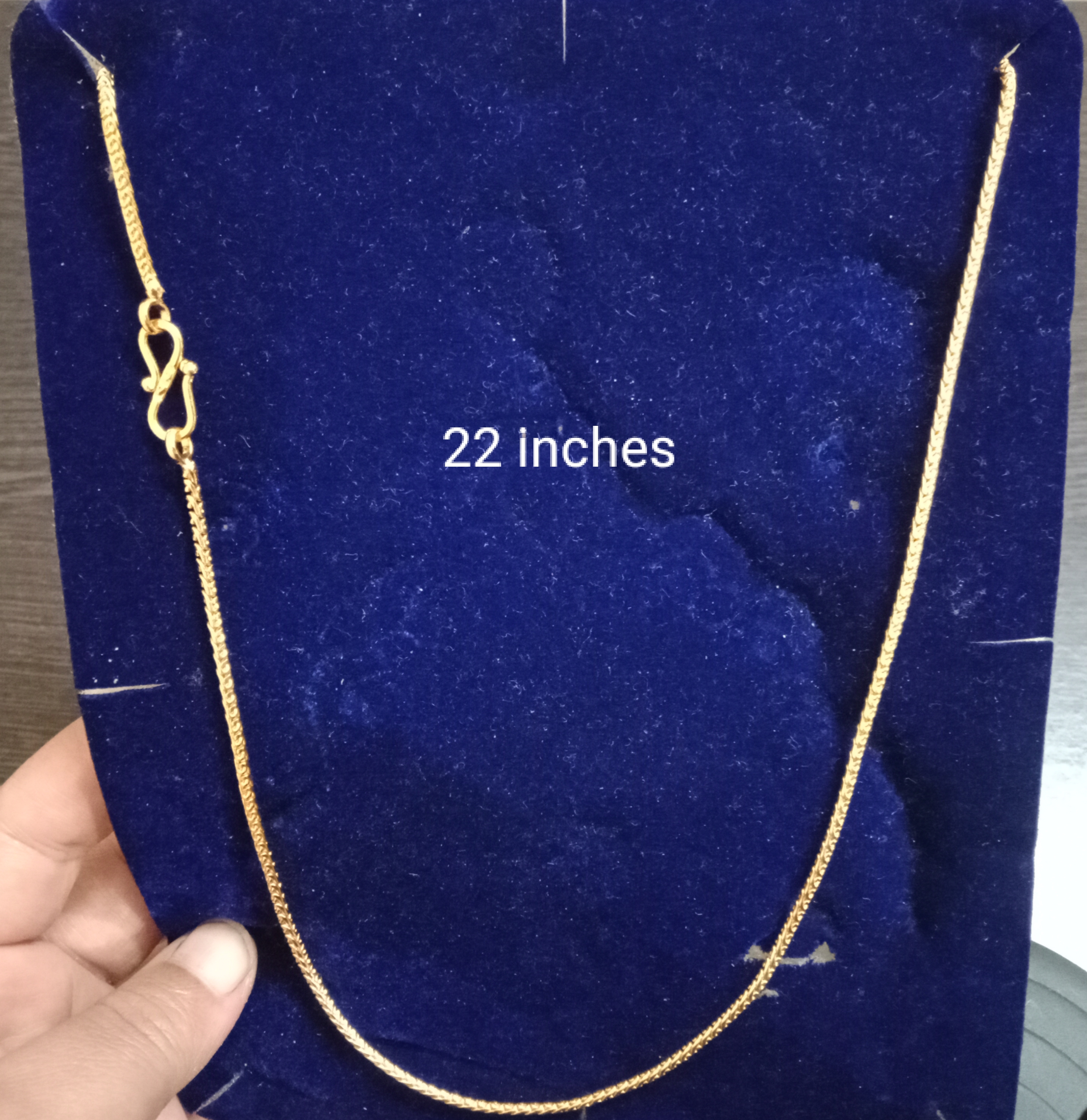 Gold chain 22 inch