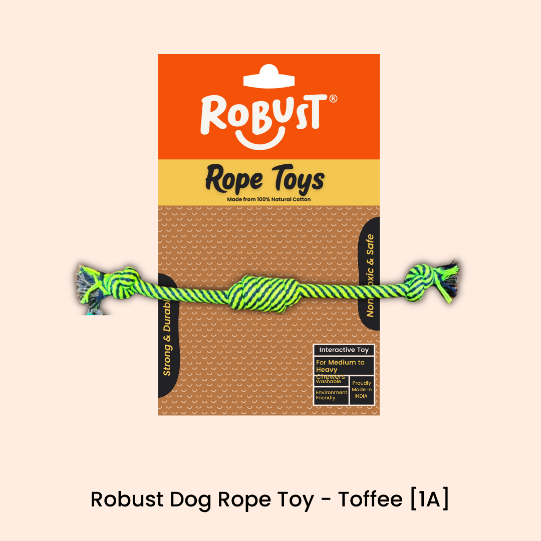 Robust Dog Rope Toy - Toffee [1A]