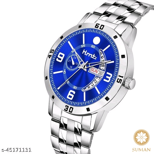 HMT watch blue 