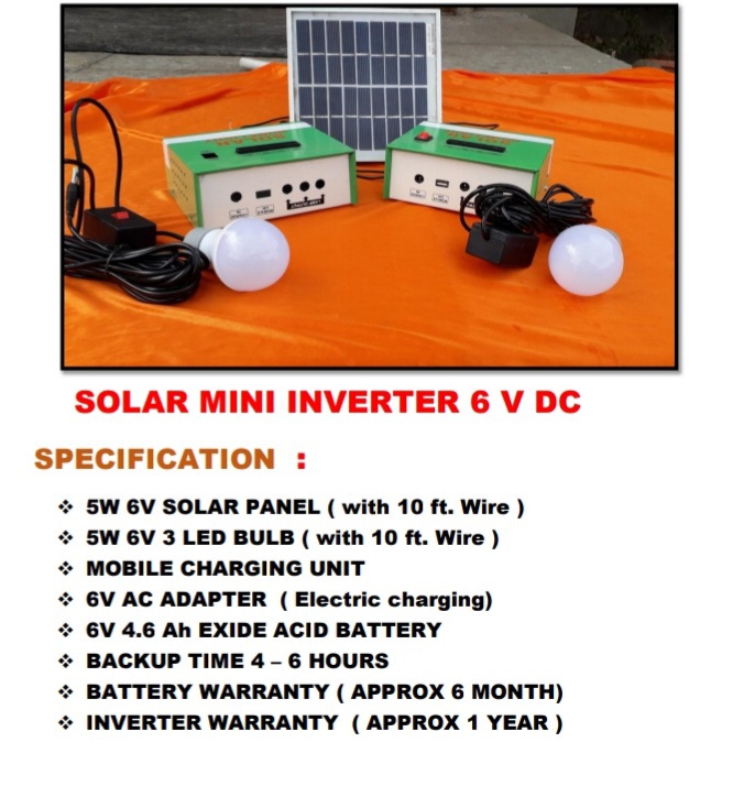 Mini solar system 