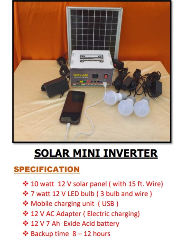 New solar inverter