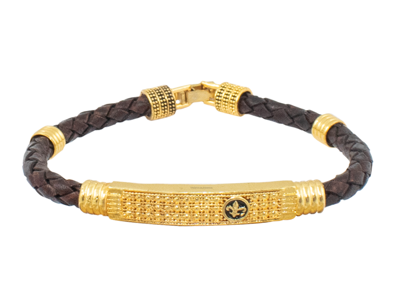 Trideva Blessings Leather Bracelet - IV