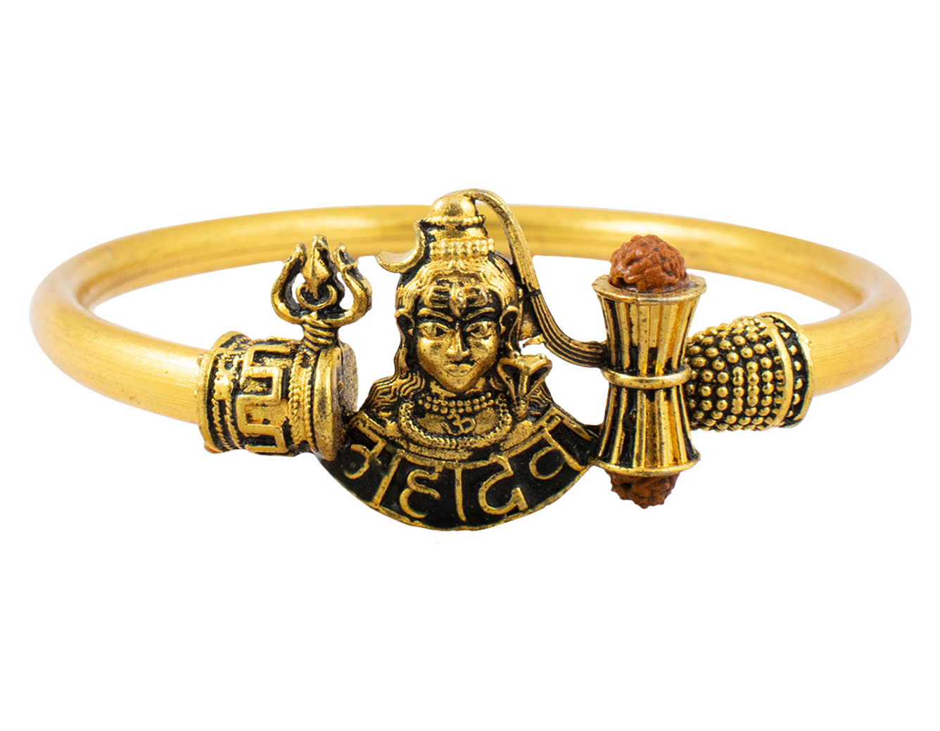 Trideva Blessings Mahadeva Trishul Rudraksha Bracelet