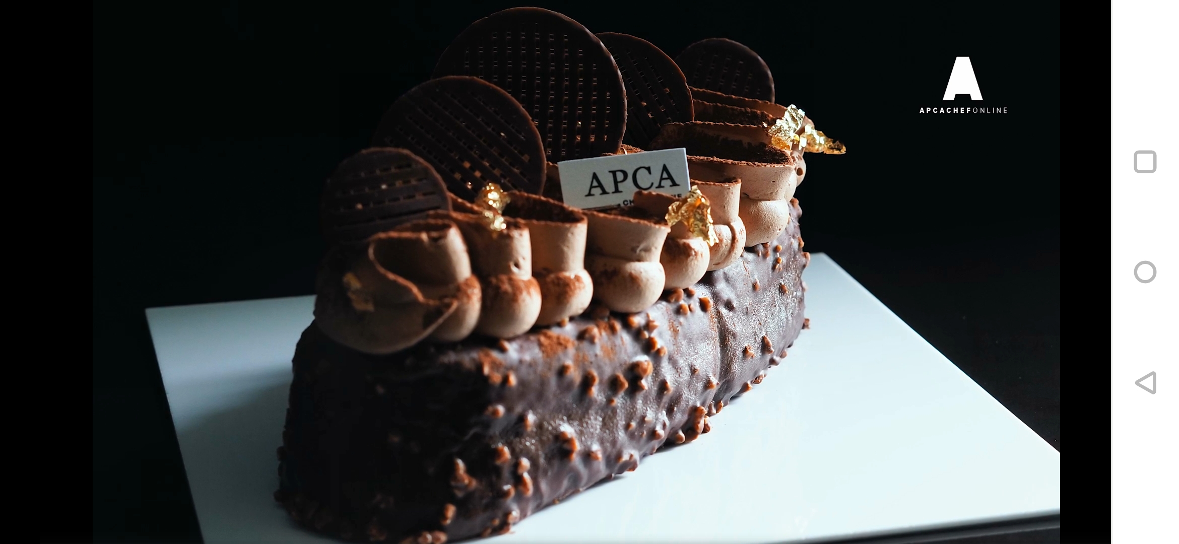 Chocolate Souffle Cake