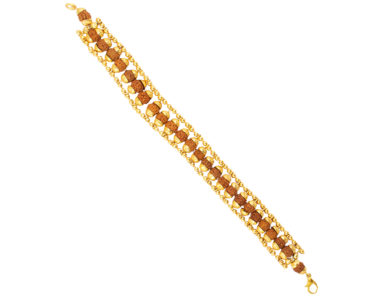 Trideva Blessings Rudraksha Bracelet - I