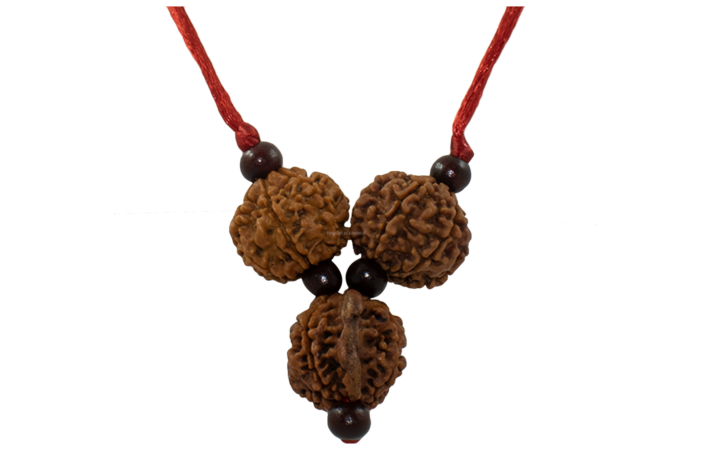 Trideva Blessings Business Shakti Rudraksha Kavach / Business Shakti Kavach / Vyapaar Vridhi Rudraksha Kavach - Lab Certified